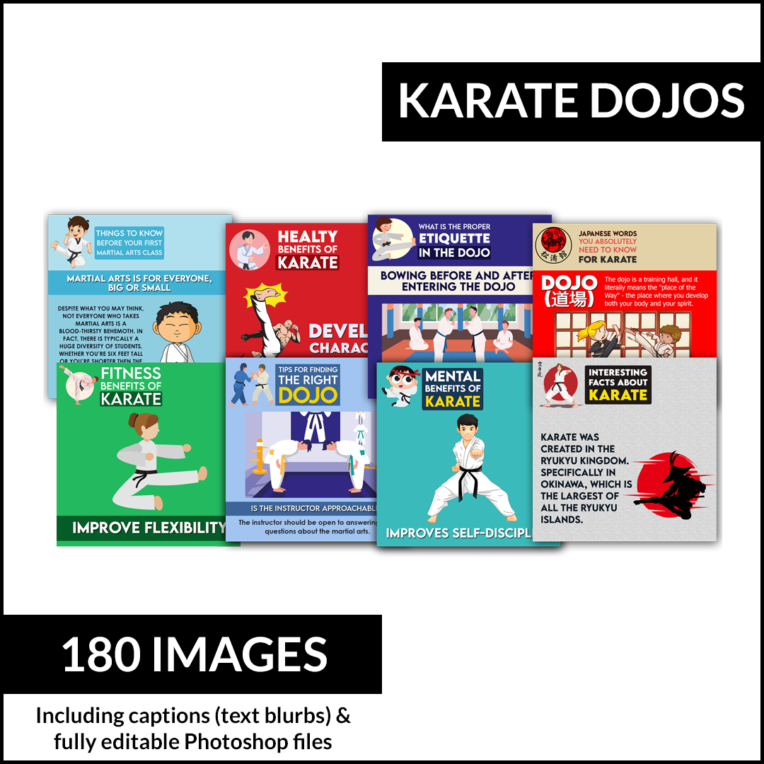 Local Social Posts: Karate Dojos Edition